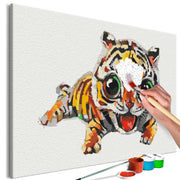 Paint By Numbers Kit - Sweet Tiger