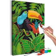 Paint By Numbers Kit - Beautiful Toucan