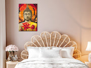 Paint By Numbers Kit - Fiery Buddha