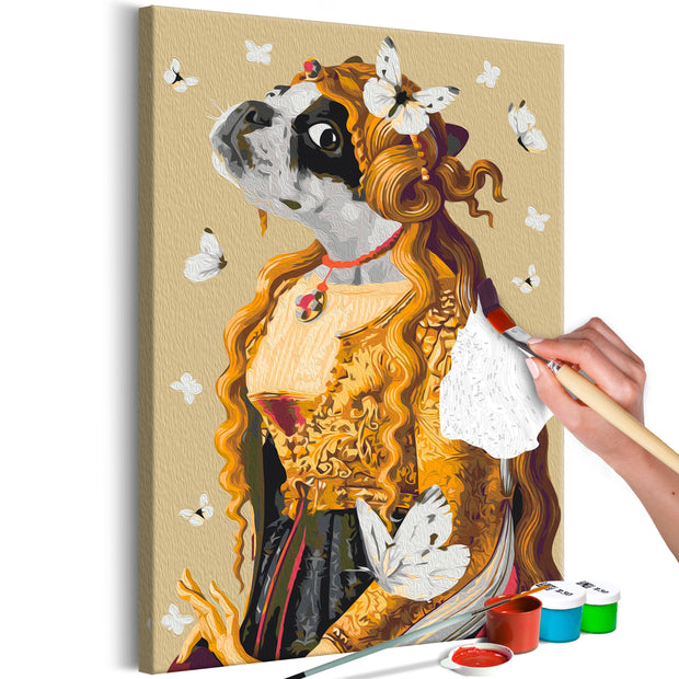 Paint By Numbers Kit - Lady Pug