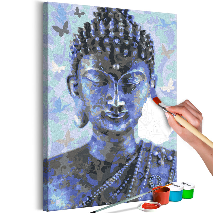 Paint By Numbers Kit - Buddha and Butterflies