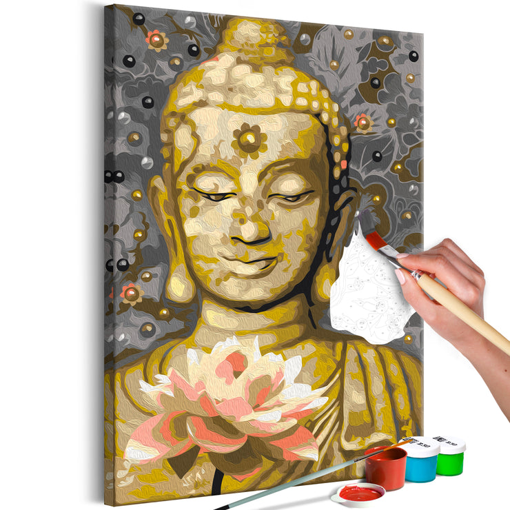 Paint By Numbers Kit - Golden Statue