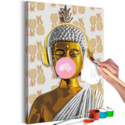 Paint By Numbers Kit - Buddha and Pineapples