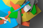 Fotótapéták 3D-Geometric Figures