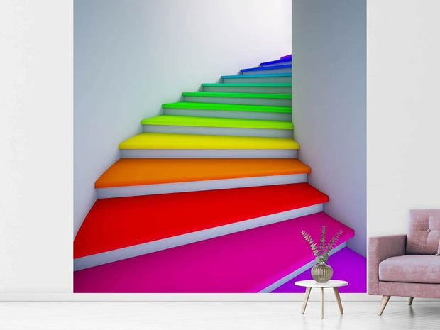 Fotótapéták Colorful Stairs