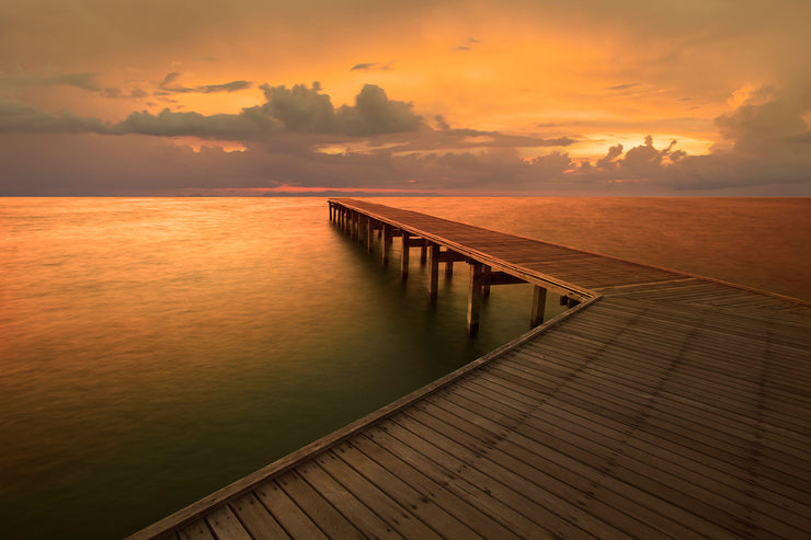 Fotótapéták The Footbridge  By The Sea