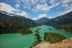 Hegyek :: Fotótapéták Diablo Lake