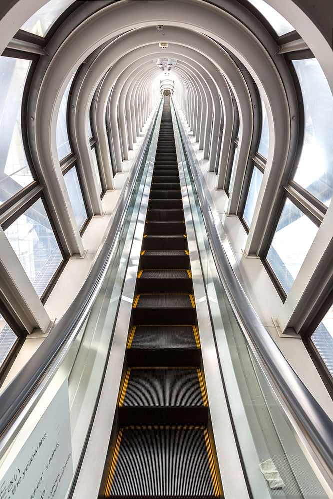 Fotótapéták Futuristic Escalator