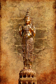 Fotótapéták Golden Buddha Statue