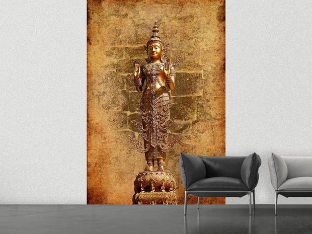 Fotótapéták Golden Buddha Statue
