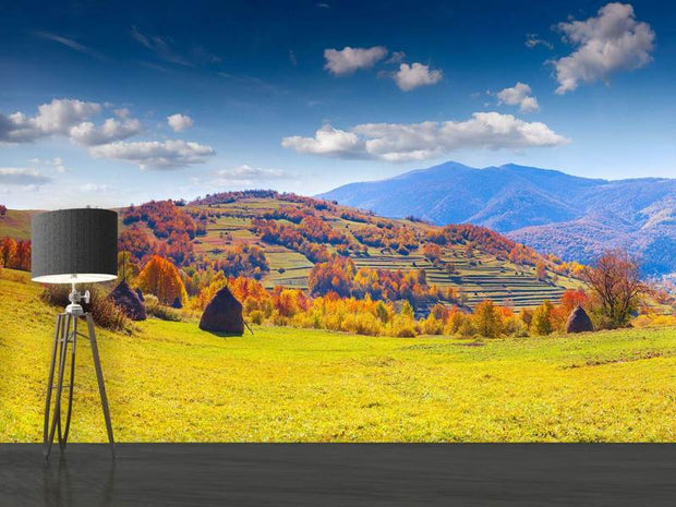 Fotótapéták Autumnal Mountain Landscape