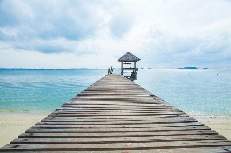 Fotótapéták Ocean Footbridge