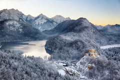 Hegyek :: Fotótapéták Neuschwanstein Castle in Ammergebierge