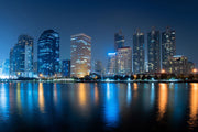 Fotótapéták Skyline Bangkok By Night