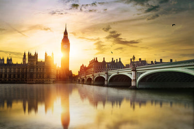 Fotótapéták Skyline Big Ben In Sunset