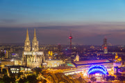 Fotótapéták Skyline Cologne Cathedral At Night