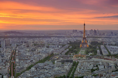 Fotótapéták Paris Skyline At Sunset