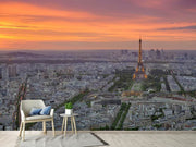 Fotótapéták Paris Skyline At Sunset