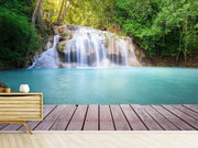 Fotótapéták Terrace At The Waterfall