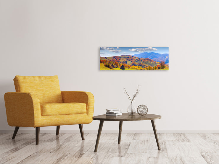 Panorámás Vászonképek Autumnal Mountain Landscape