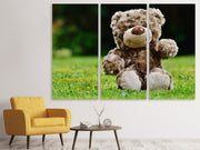 3 darab Vászonképek Happy Teddy Bear