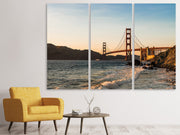 3 darab Vászonképek At the Golden Gate Bridge