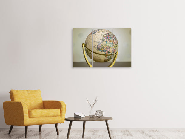 3 darab Vászonképek The globe