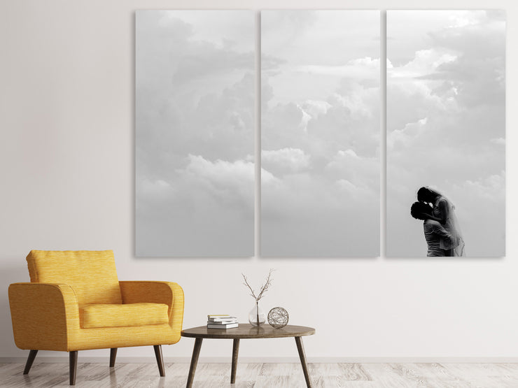 3 darab Vászonképek In the clouds