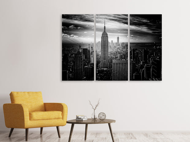 3 darab Vászonképek Empire State Building sw