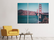 3 darab Vászonképek At the Golden Gate