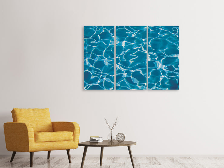 3 darab Vászonképek Pool
