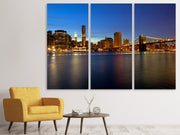 3 darab Vászonképek Skyline Manhattan In Sea Of Lights