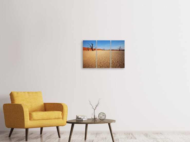 3 darab Vászonképek Desert