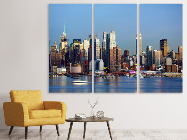 3 darab Vászonképek Skyline Midtown Manhattan
