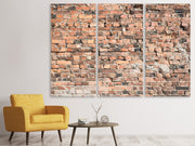 3 darab Vászonképek Old Brick Wall
