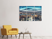 3 darab Vászonképek Skyline Manhattan City Lights