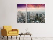 3 darab Vászonképek Skyline Penthouse In New York