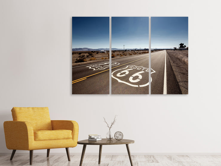 3 darab Vászonképek Route 66