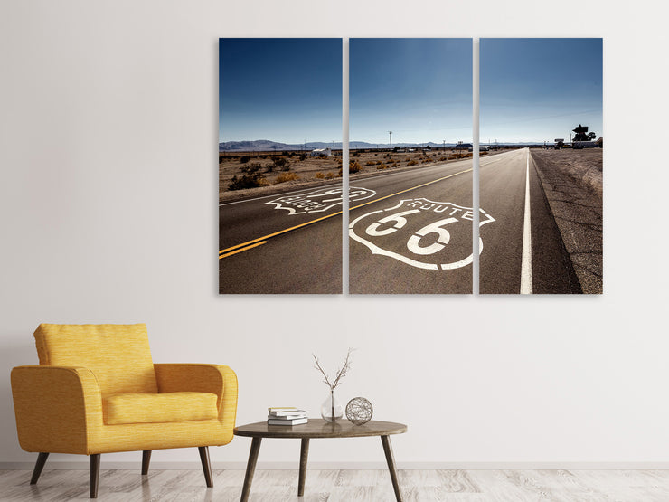 3 darab Vászonképek Route 66