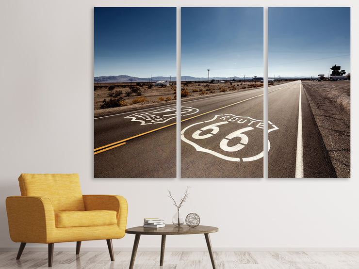 3 darab Vászonképek Route 66