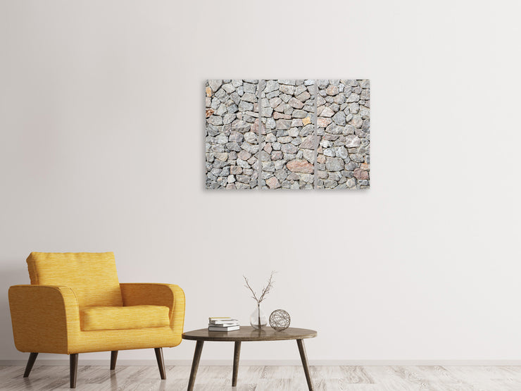 3 darab Vászonképek Grunge Style Wall