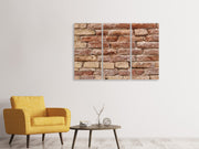 3 darab Vászonképek Loft Wall