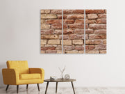 3 darab Vászonképek Loft Wall