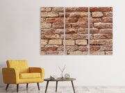3 darab Vászonképek Loft Wall