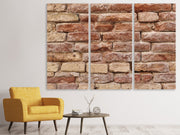 3 darab Vászonképek Loft Wall