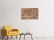 3 darab Vászonképek Loft Wall