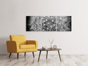 3 darab Vászonképek Panoramic Dandelion in XXL