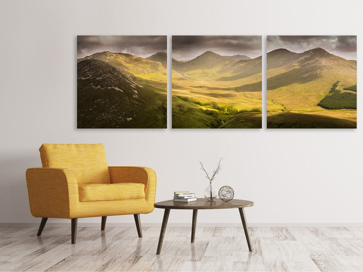 3 darab Vászonképek Panoramic Mystical mountains