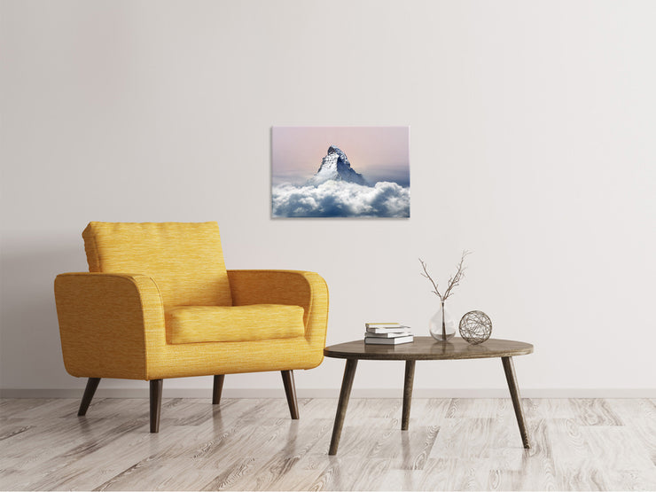 Vászonképek Matterhorn in clouds