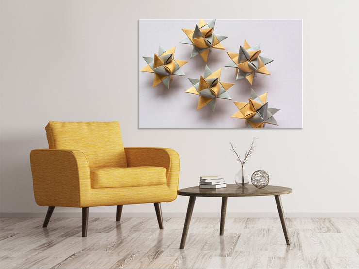 Vászonképek Origami stars
